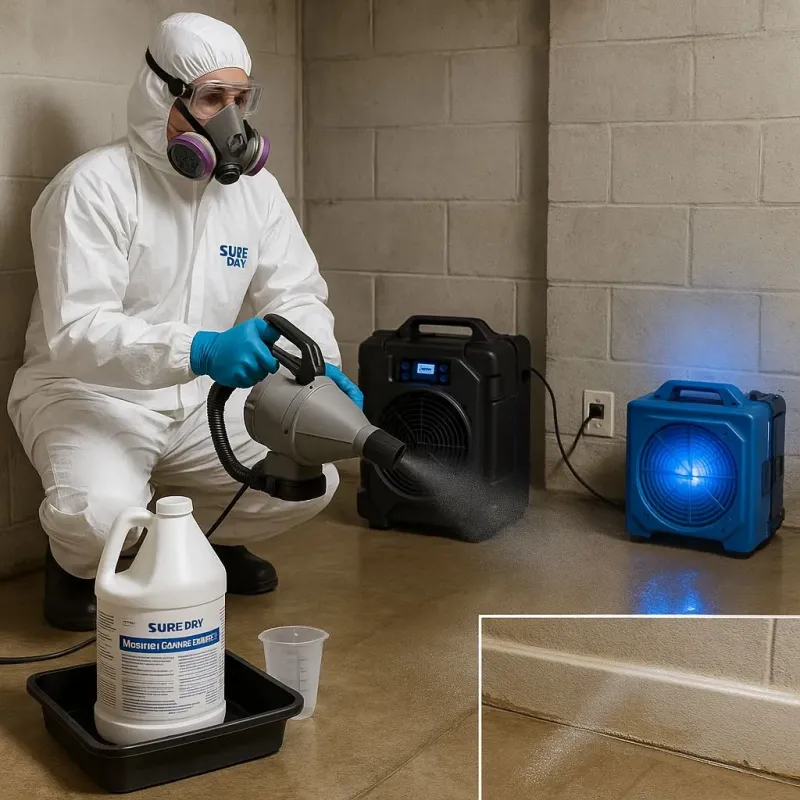 Sanitization and Odor Removal process in Lake Murray of Richland, SC